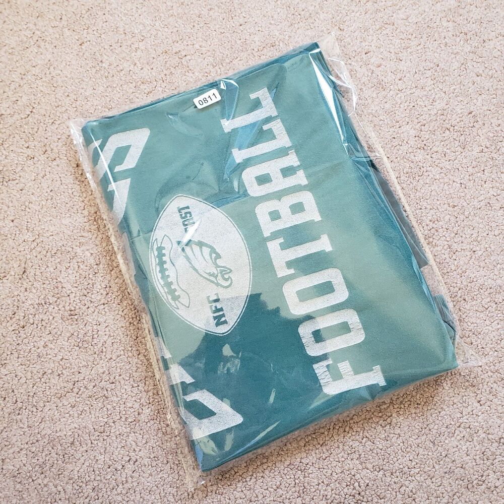 Vintage Y2K Philadelphia Eagles Football Sz 2XL-3XL Mens Faded Green Tank Top - Picture 8 of 8